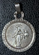 Pendentif Médaille Religieuse Argent 800 Gravée Main XIXe "Médaille De Communion" Religious Medal - Religion & Esotérisme