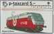 SUISSE - PHONE CARD - TAXCARD-PRIVÉE *RR* RARE  *** TRAIN - ZUG / 8 *** - Suisse