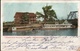 ! Old Postcard USA, Indianapolis, Canoe Club Building, Raddampfer, 1905, Lübeck - Indianapolis