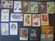 Delcampe - 199 Cartes Postales Fantaisies - Anciennes Et Semi Modernes - Musicale - Chromos - Gauffrée Etc ( Photos ) B.E - 100 - 499 Postcards