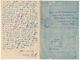 Delcampe - SOUTH EAST ASIA - XMAS AIR LETTER - Christmas Greetings RAF 1944 Depuis RAF STATION POONA - INDIA - Militaria
