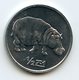 North Korea - DPRK (한국) ½ Chone 2002. Anniversary Animal World - Hippopotamus - Korea, North