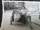 THREE FRIENDS IN OLD MOTORCYCLE GUZZ(I ?)  WITH SIDECAR, SKOPJE 1949, THREE PHOTOS - Automobiles