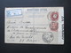 GB 1918 Registered Mit ZuF An Das POW Bureau In Bern Zensurbeleg Opened By Censor P.W. 90 Und Schweiz Feldpost - Storia Postale