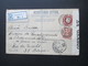 GB 1918 Registered Mit ZuF An Das POW Bureau In Bern Zensurbeleg Opened By Censor P.W. 90 Und Schweiz Feldpost - Covers & Documents