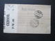 GB 1918 Registered Mit ZuF An Das POW Bureau In Bern Zensurbeleg Opened By Censor P.W. 90 Und Schweiz Feldpost - Covers & Documents