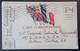 Carte De Franchise Militaire Illustrée 3 Drapeaux Dont POLOGNE éditée à Toulouse Vers Secteur Postal 61 Décembre 1939 - Lettres & Documents