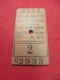 Ticket Ancien Usagé/PERSAN BEAUMONT Mesnil En Thelle/3éme Classe /Place Entière/Prix 0,60/ Vers 1920-1950  TCK84 - Europa