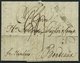 HAMBURG VORPHILA 1791, DAENNEMARK, L1 Auf Brief Von Flensburg Nach Bordeaux, Handschriftlich Fr. Hamburg, Pracht - Other & Unclassified