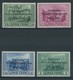 MONTENEGRO 10-13 **, 1943, 25 C. - 2 L. Nationaler Verwaltungsausschuss, 4 Postfrische Prachtwerte, Kurzbefund Kleymann, - Deutsche Bes.: Montenegro