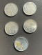 SPAGNA  ESPANA - 1989 , 1990 E 1998  - 5 Monete 1 PESETA JUAN CARLOS Micro - 1 Peseta