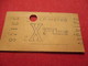 Ticket Ancien Usagé/RATP METRO / X / 2éme Classe/ PARIS/Vers 1945-1965    TCK98 - Europe