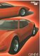 Poster / Affiche: OPEL  GT  CONCEPT CAR - 'Genève' - (61,5 Cm X 29,5 Cm) - 1975 - Auto/moto
