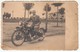 MOTO MOTORCYCLE LINX TORINO - FOTOCARTOLINA ORIGINALE ANNI '40 - Autres & Non Classés