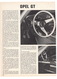 6 Pages OPEL GT ROADTEST  - 1 Page FERRARI TIPO GTB-4 , 1 Page Ferruccio Lamborghini - (Holland) - 8 Scans - Auto/Motorrad