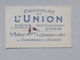 CHROMO Chocolat De L'UNION: GUERANDE Série TYPES ET COSTUMES PITTORESQUES DE FRANCE - Paludier Marié Ile De BATZ Deuil - Autres & Non Classés