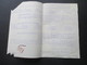 Infla 1923 Queroffset Nr. 256 Farbe ?? MeF Mit 3 Marken Drucksache Ortsbrief Ansbach - Lettres & Documents