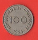 Saarland 100 Franchi Franken 1955 Saar German Federal Republic - 100 Franken