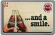 USA - Sprint - Score Board - SBI-490 - Coca Cola Adv. '95, Remote Mem. 2$, 7.100ex, Mint - Sprint