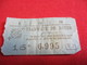 Tramway Ticket Ancien Usagé/TRAMWAYS De ROUEN / 15 C / RETOUR/ Vers 1925 -1945       TCK116 - Europa