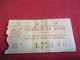 Tramway Ticket Ancien Usagé/TRAMWAYS De ROUEN / 5 C / RETOUR/ F 11/Vers 1925 -1945       TCK117 - Europa