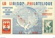 FRANCE.n°19952.CARTE MAXIMUM.1946.LA LIAISON PHILATELIQUE.EXPOSITION28-29 DECEMBRE 1946 - 1940-1949