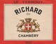 Le VERMOUT RICHARD De Chambéry Avec Recettes Au "Richard". (TTB) - Publicités