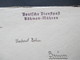 Deutsche Dienstpost Böhmen Und Mähren Budweis + Stempel L2 Absender RAD Abt. K3/390 Budweis Fliegerhorst Mit Inhalt!! - Lettres & Documents