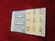 BUS/ 3  Tickets Anciens Usagés/RATP/Bleu /Code X  /Série A Vers 1950 - 1970            TCK135 - Europe