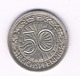 50 PFENNIG 1927 A DUITSLAND /1516/ - 50 Rentenpfennig & 50 Reichspfennig