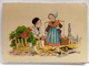 LES PETITS MÉTIERS - LA PETITE PORTEUSE D4EAU - ENFANTS - LEGUMES - ILLUSTRATION NAUDY - BARRE DAYEZ 1209 E - Naudy