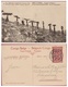Kagera Oblit. Kigoma 1918 Belgisch Congo Belge Surchargé Est Africain Allemand Occupation Entier Postal Postwaardestuk - Entiers Postaux