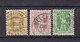 Schweiz - 1907 - Michel Nr. 95/97 - Gest. - Used Stamps