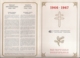 HERDENKINGSKAART -CAMPAGNE 42STE ANTITERING-ANTITUBERCULOSE -1966/1967 - Cartes Souvenir – Emissions Communes [HK]