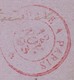 Delcampe - TRES RARE. INDE. CARTE. ENTIER COLONIES ALPHEE DUBOIS 10c. PONDICHERY. 26 OCT 93 POUR PARIS. MODANE A PARIS ROUGE 12 NOV - Covers & Documents