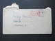 Österreich 1948 Notmaßnahme Gummistempel Bezahlt Und Handschriftl 40 Tagesstempel Bludenz Gräfin Chorinsky Wien - Storia Postale