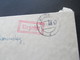 Österreich 1948 Notmaßnahme Gummistempel Bezahlt Und Handschriftl 40 Tagesstempel Bludenz Gräfin Chorinsky Wien - Covers & Documents