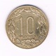 10 FRANCS 1985 CENTRALNE AFRICA /1579/ - Andere - Afrika