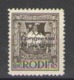 EGEO 1930 CONGRESSO IDROLOGICO 10 CENT. ** MNH - Egée