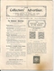 The Collector's Advertiser N°48 Septembre 1905 Philatélie,Numismatique Cartes Postales Etude Timbres Bavière 1870 - Englisch (bis 1940)