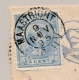 Delcampe - Nederland - 1895 -  5 Cent Hangend Haar, Postblad G2b + 5 & 12,5 HH Met Roze R-strook Van Maastricht Naar Chicago / USA - Entiers Postaux