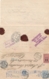 Delcampe - Nederland - 1895 -  5 Cent Hangend Haar, Postblad G2b + 5 & 12,5 HH Met Roze R-strook Van Maastricht Naar Chicago / USA - Entiers Postaux