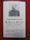 THEODORE MARGOT CHEF D ESCADRON D ARTILLERIE AVIS DE DECES PHOTO  1900 - Guerre, Militaire