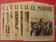 7 N° De "Le Miroir". 1915.  L'actualité De L'époque Très Illustrée Pendant La Guerre 14-18. Nombreuses Photos - Oorlog 1914-18