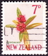 NEW ZEALAND 1967 QEII 7c Rose-Red, Yellow. Green & Grey SG853 Used - Used Stamps