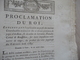 Proclamation Du Roi 10/04/1791 Impositions Lorraine Franche Comté Roussillon - Décrets & Lois