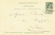 Entier Postal Armoiries TONGRES 1896 Vers LIEGE - Repiquage Vve DEMARTEAU-THYS & Fils  Imprimerie-librairie Te  TONGEREN - Tongeren