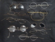 Lot De 9 Paires De  Lunettes Anciennes Et Binocles - Glasses