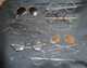 Lot De 9 Paires De  Lunettes Anciennes Et Binocles - Glasses