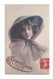 Jolie Fillette Et Chapeau, Foulard Noué, Ellen, Victorian Girl, 1909, éd. RPH N° 2107/1 - Portraits